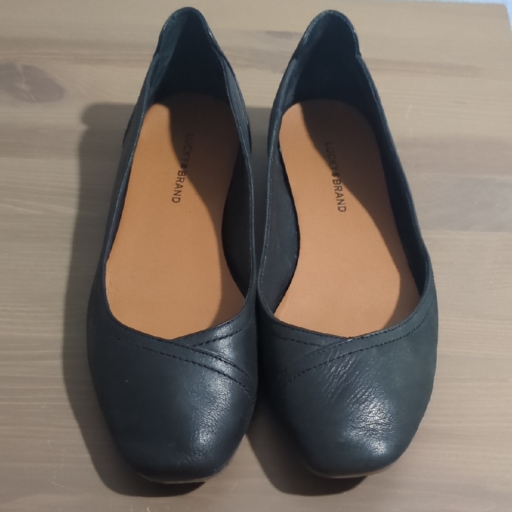 Lucky Brand Women's Black Flats Size 8